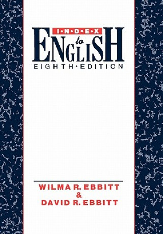 Buch Index to English Wilma R. Ebbitt
