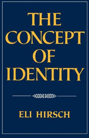 Книга Concept of Identity Eli Hirsch