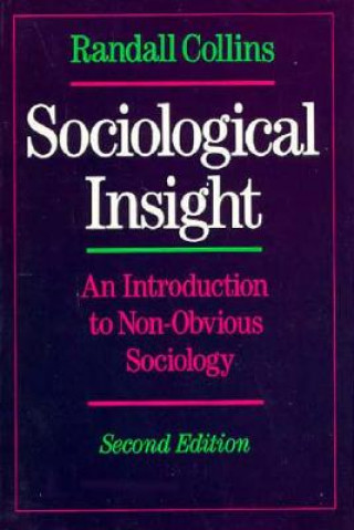 Könyv Sociological Insight RANDALL COLLINS