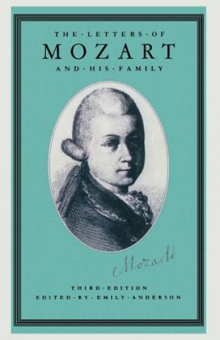 Książka Letters of Mozart and his Family Wolfgang Amadeus Mozart