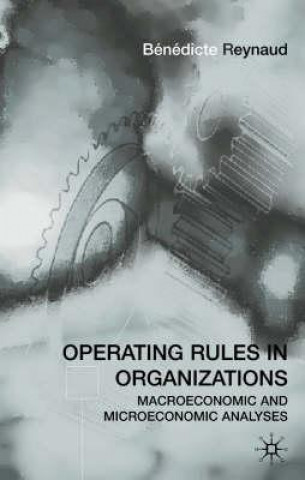 Knjiga Operating Rules in Organizations Benedicte Reynaud