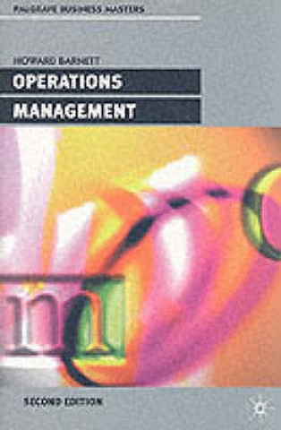 Knjiga Operations Management Howard Barnett