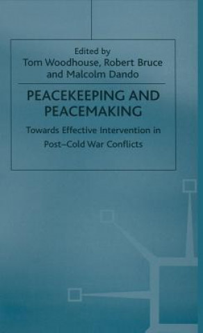 Książka Peacekeeping and Peacemaking Tom Woodhouse