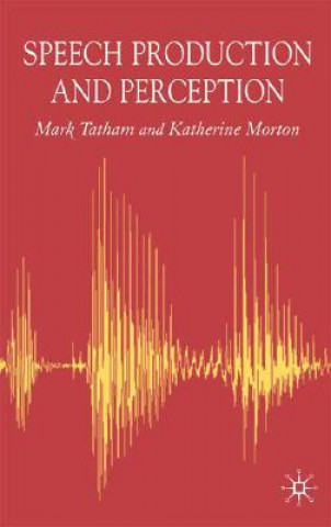 Kniha Speech Production and Perception Katherine Morton
