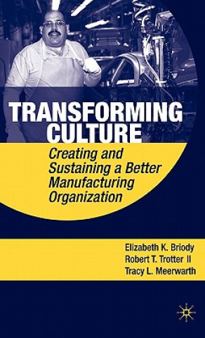 Carte Transforming Culture Tracy L. Meerwarth