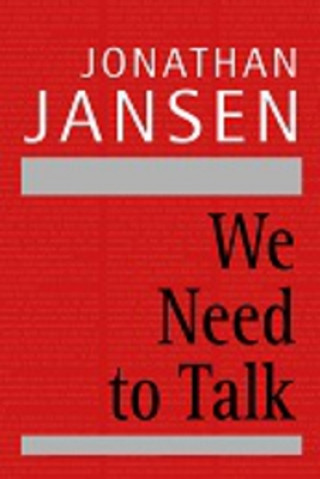 Könyv We need to talk Jonathan Jansen