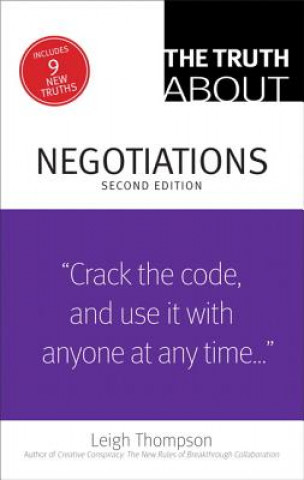Kniha Truth About Negotiations, The Leigh Thompson