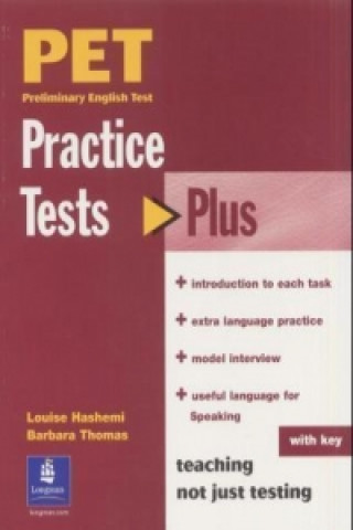 Könyv Practice Tests Plus PET With Key Barbara Thomas