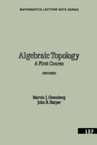 Kniha Algebraic Topology GREENBERG  MARV