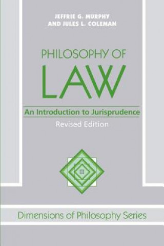 Kniha Philosophy Of Law Jules L. Coleman