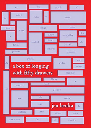 Kniha Box of Longing with Fifty Drawers Jen Benka