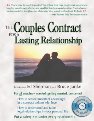 Kniha Couples Contract for a Lasting Relationship Bruce Janke