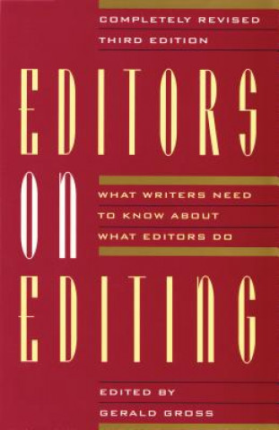 Buch Editors on Editing Gerald Gross