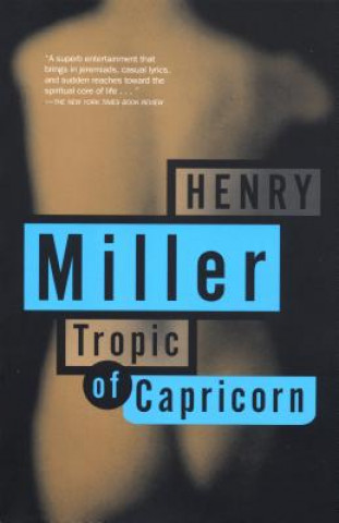 Kniha Tropic of Capricorn Henry Miller