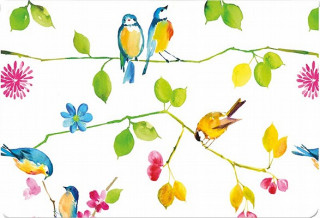 Materiale tipărite Note Card Watercolor Birds 