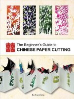 Carte Beginner's Guide to Chinese Paper Cutting Zhao Ziping