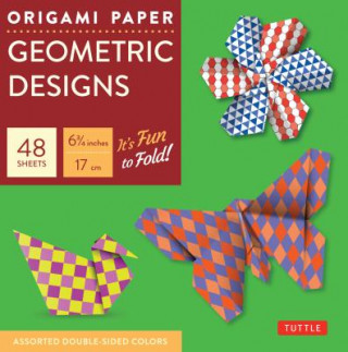 Knjiga Origami Paper Geometric Prints 