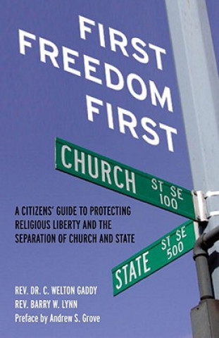 Kniha First Freedom First Barry W. Lynn