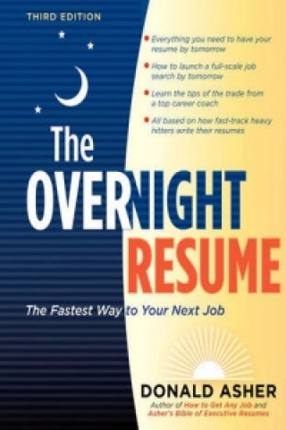 Könyv Overnight Resume, 3rd Edition Donald M. Asher