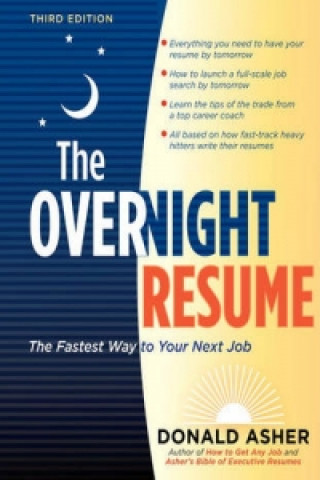 Livre Overnight Resume, 3rd Edition Donald M. Asher