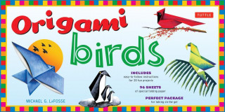 Boek Origami Birds Folded Kit Michael LaFosse