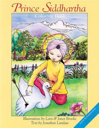 Kniha Prince Siddhartha Coloring Book Jonathan Landaw