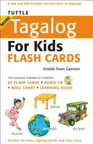 Carte Tuttle More Tagalog for Kids Flash Cards Imelda Fines Gasmen