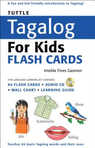 Carte Tuttle Tagalog for Kids Flash Cards Kit Tuttle Editors