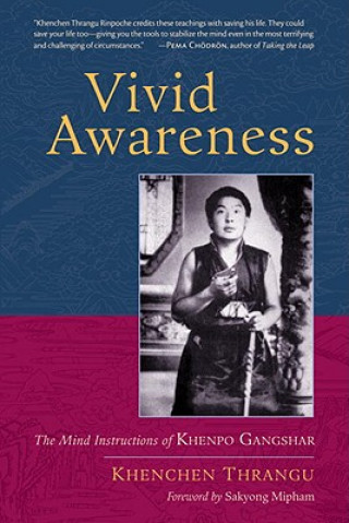 Kniha Vivid Awareness Khenchen Thrangu