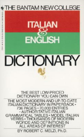 Knjiga Bantam New College Italian & English Dictionary Robert C. Melzi