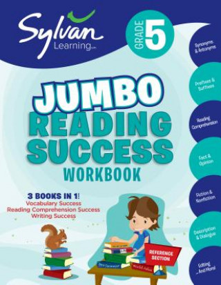 Könyv 5th Grade Jumbo Reading Success Workbook Sylvan Learning