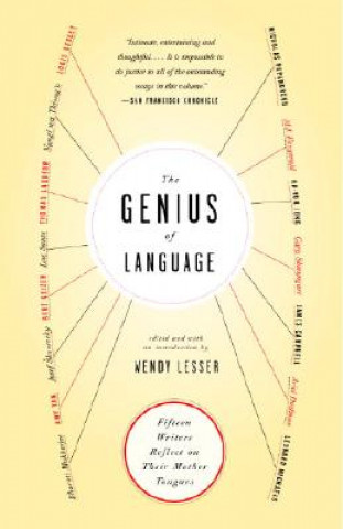 Kniha Genius of Language Wendy Lesser