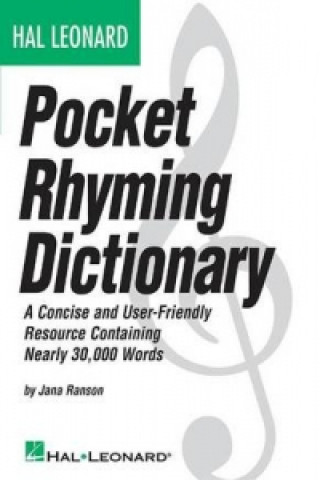 Carte Pocket Rhyming Dictionary Ranson Jana