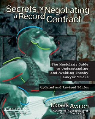 Kniha Secrets of Negotiating a Record Contract Moses Avalon