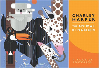 Kniha Charley Harper the Animal Kingdom Book of Postcards Pomegranate