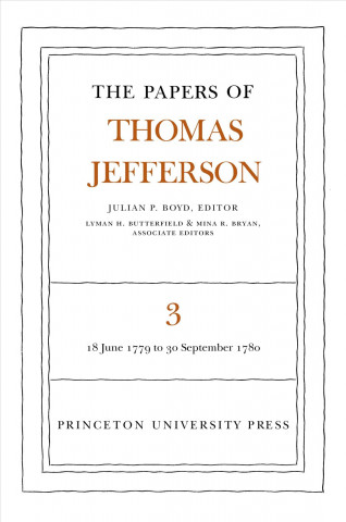 Kniha Papers of Thomas Jefferson, Volume 3 Thomas Jefferson