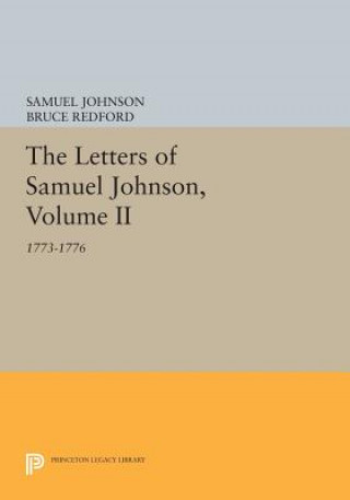 Book Letters of Samuel Johnson, Volume II B Redford