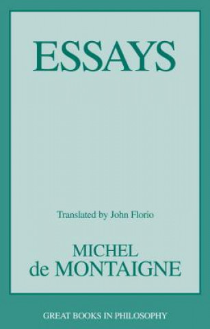 Könyv Essays Michel de Montaigne