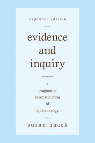 Libro Evidence and Inquiry Susan Haack