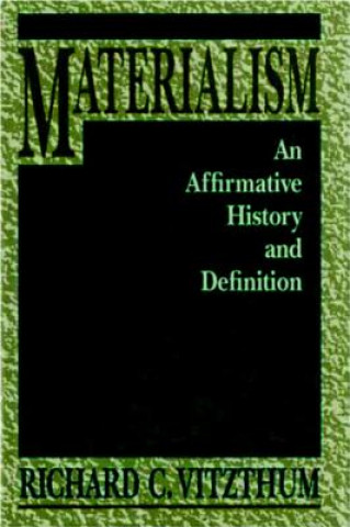 Knjiga Materialism Richard C. Vitzthum