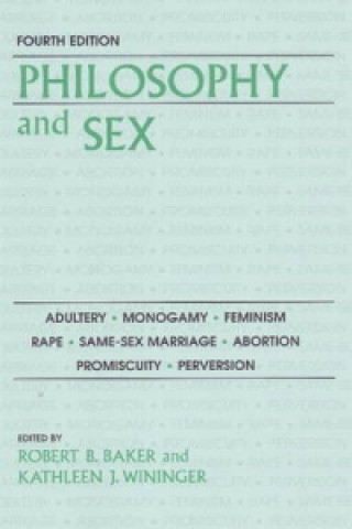 Kniha Philosophy and Sex Frederick A. Elliston