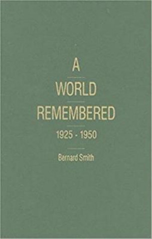 Książka World Remembered 1925-1950 Bernard Smith