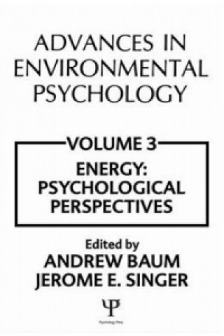 Kniha Advances in Environmental Psychology 