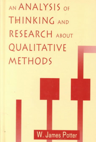 Knjiga Analysis of Thinking and Research About Qualitative Methods W. James Potter