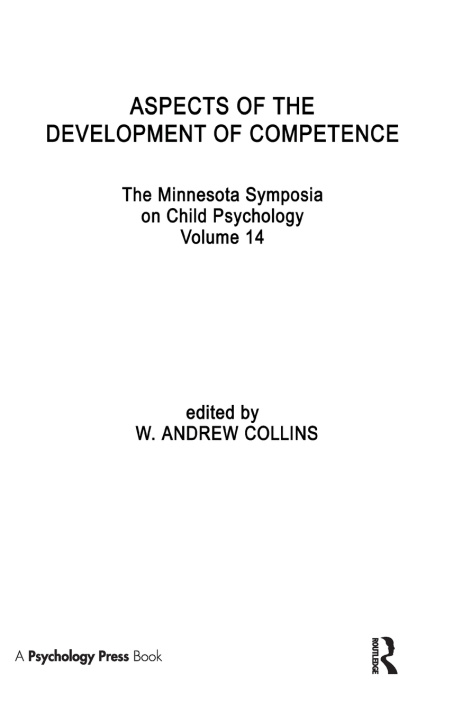 Boek Aspects of the Development of Competence W. A. Collins