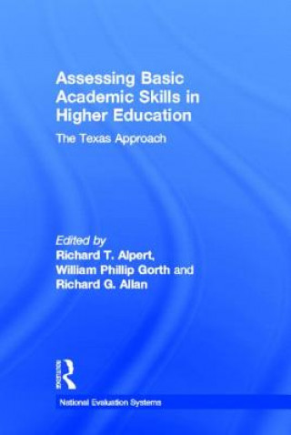 Kniha Assessing Basic Academic Skills in Higher Education 