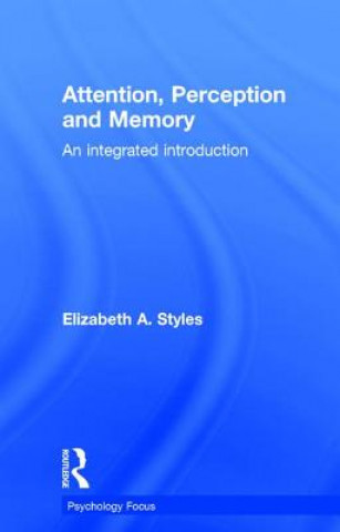 Książka Attention, Perception and Memory Elizabeth Styles