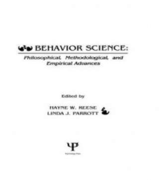 Książka Behavior Science H. W. Reese