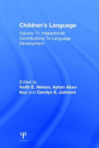 Kniha Children's Language 