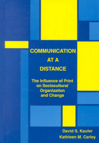 Книга Communication at A Distance Kathleen M. Carley